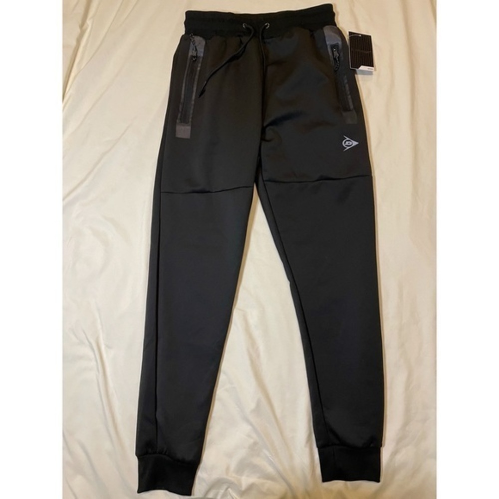DUNLOP SPORT Sweatpants jogger black new with tags medium